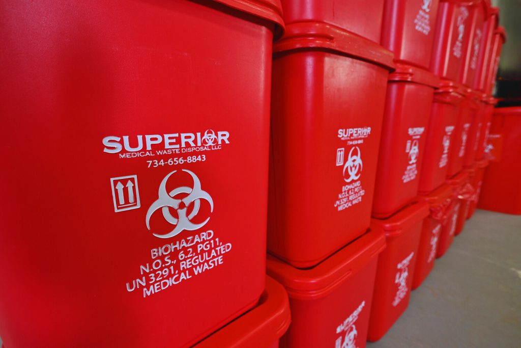 Biohazard Transport Containers