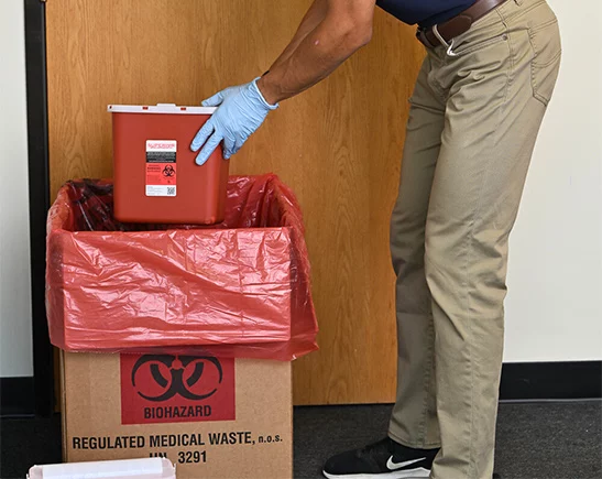 medical sharps disposal companies