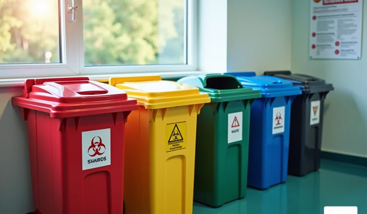 best practices for managing regulated waste in healthcare facilities
