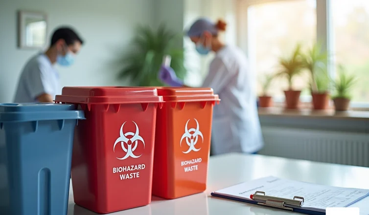 best practices for medication waste containers in healthcare facilities