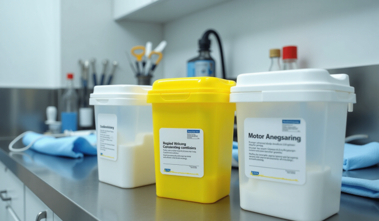 best practices for using disposable sharps containers safely