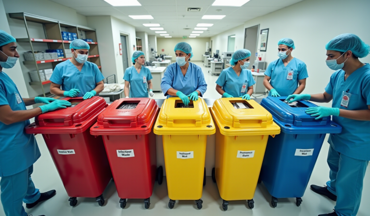how to dispose of biomedical waste a step by step guide for administrators