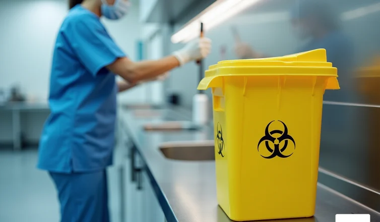 what is a sharps container used for in medical waste management