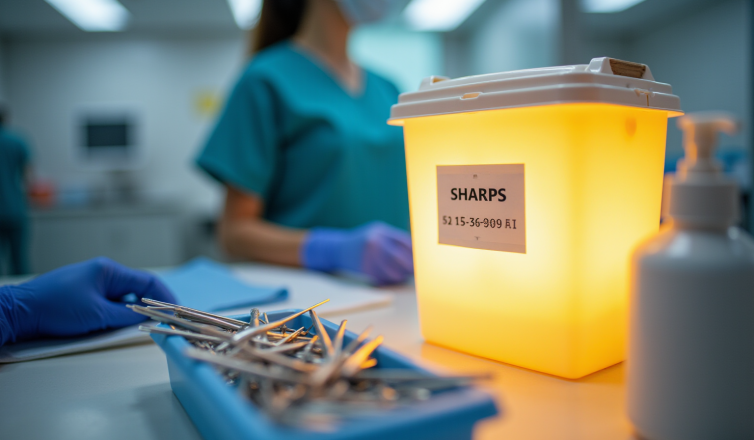 4 best practices for waste management sharps disposal in healthcare