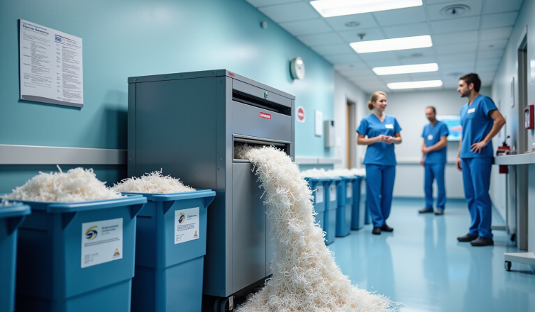 best practices for secure paper shredding in healthcare facilities