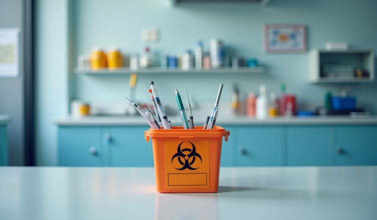 how to dispose of sharps a step by step guide for healthcare facilities