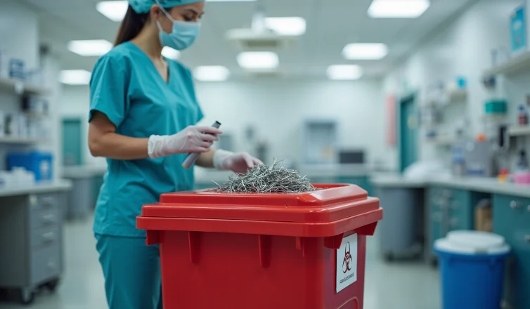 4 Steps to Safely Use Red Hazardous Waste Bins in Healthcare
