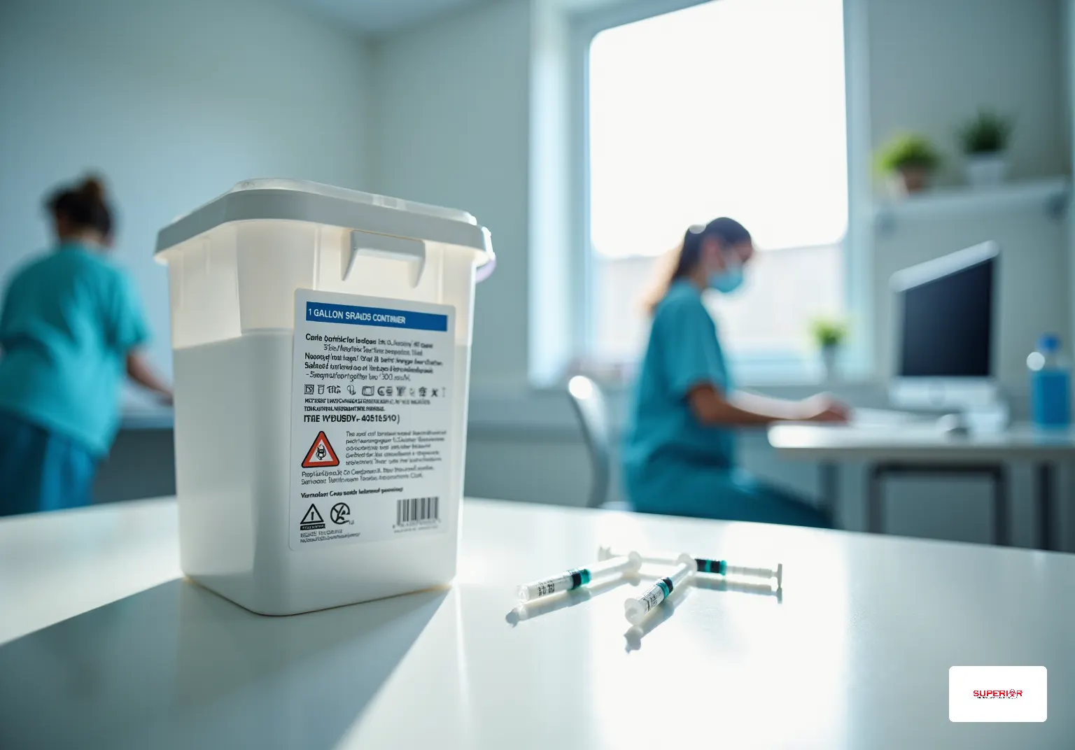 4 Best Practices for Using a 1 Gallon Sharps Container in Healthcare