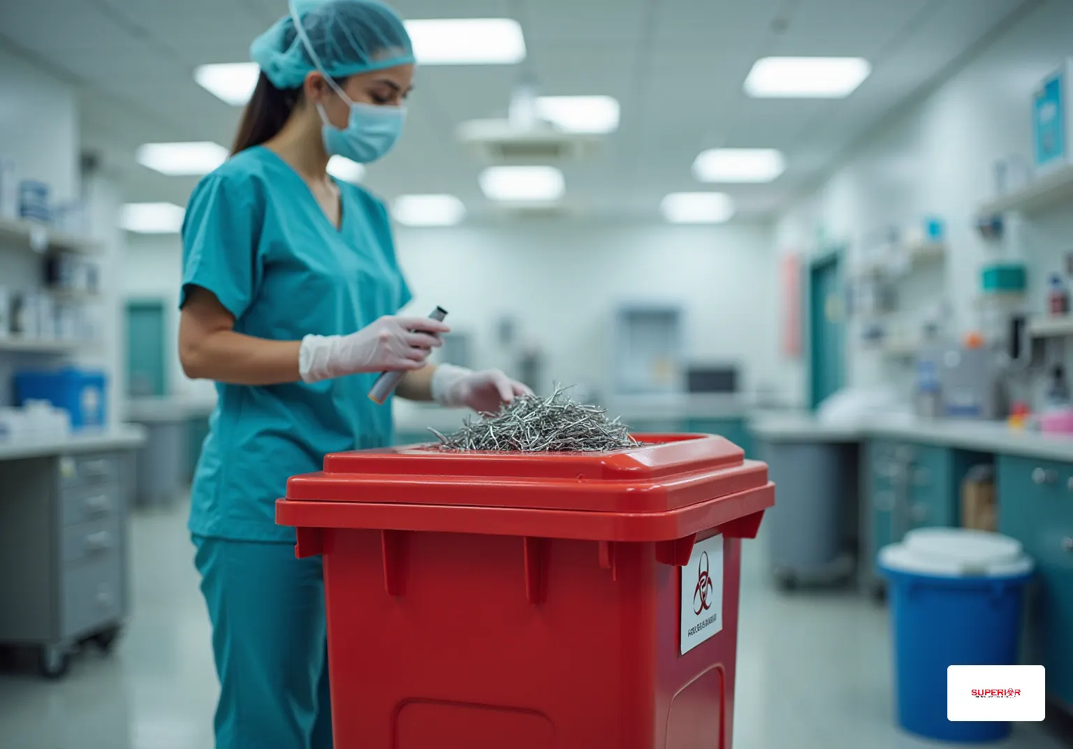 4 Steps to Safely Use Red Hazardous Waste Bins in Healthcare