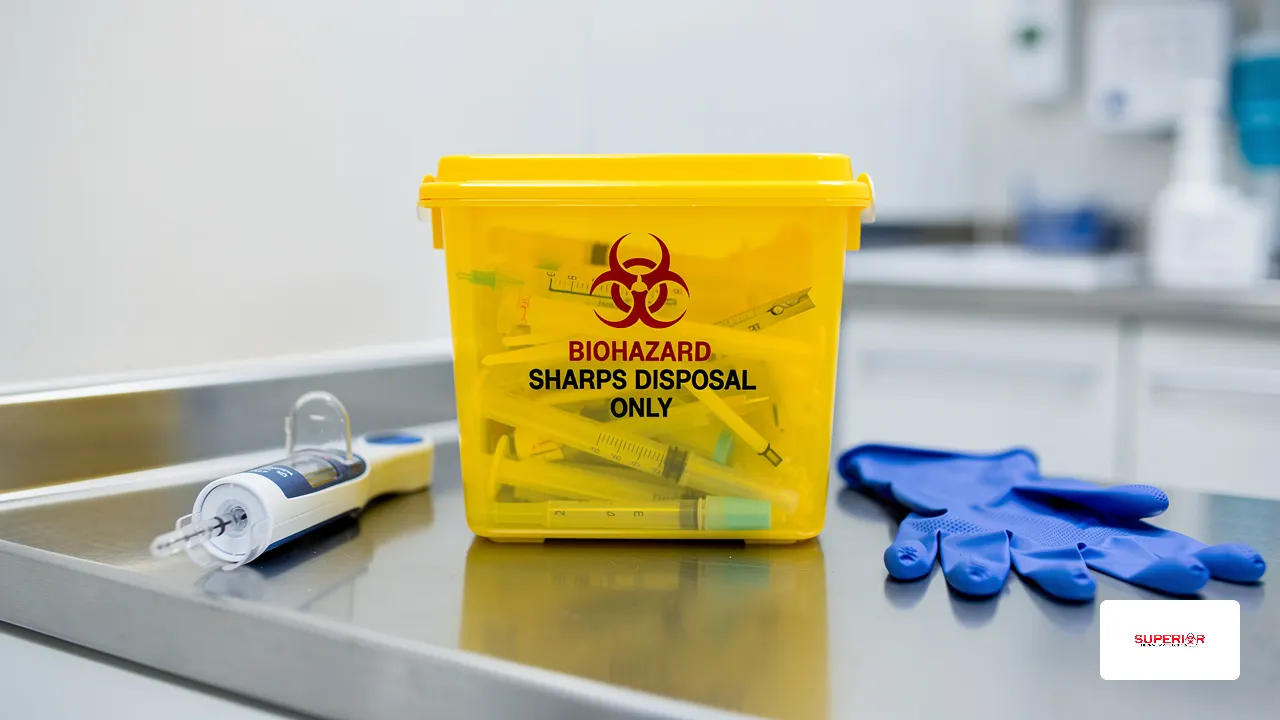 6 Steps for Complying with NC Sharps Disposal Regulations