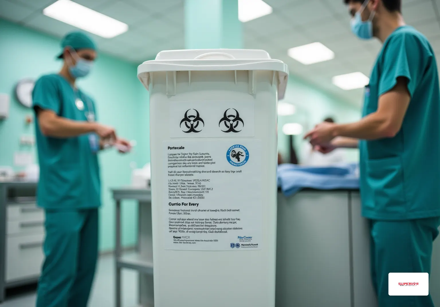 Best Practices for Large Sharps Containers in Healthcare Facilities