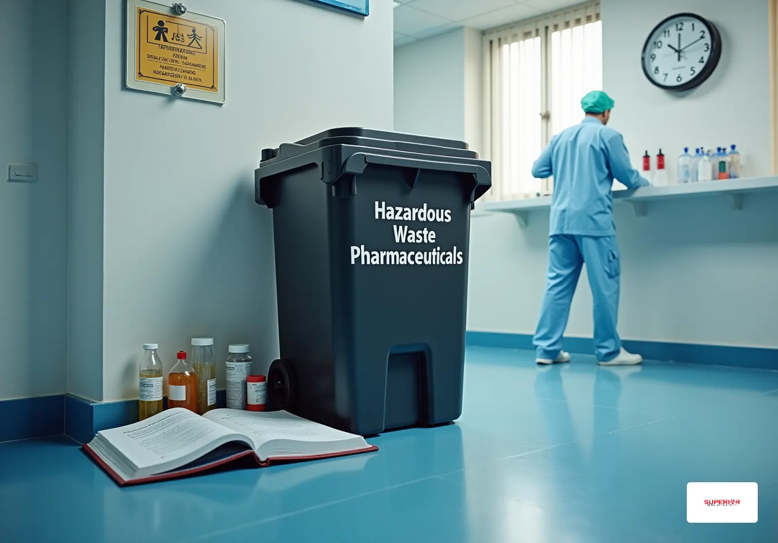 Best Practices for Using the Black Pharmaceutical Waste Container