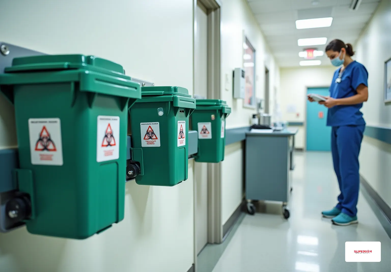Best Practices for Using Wall Mounted Containers in Healthcare