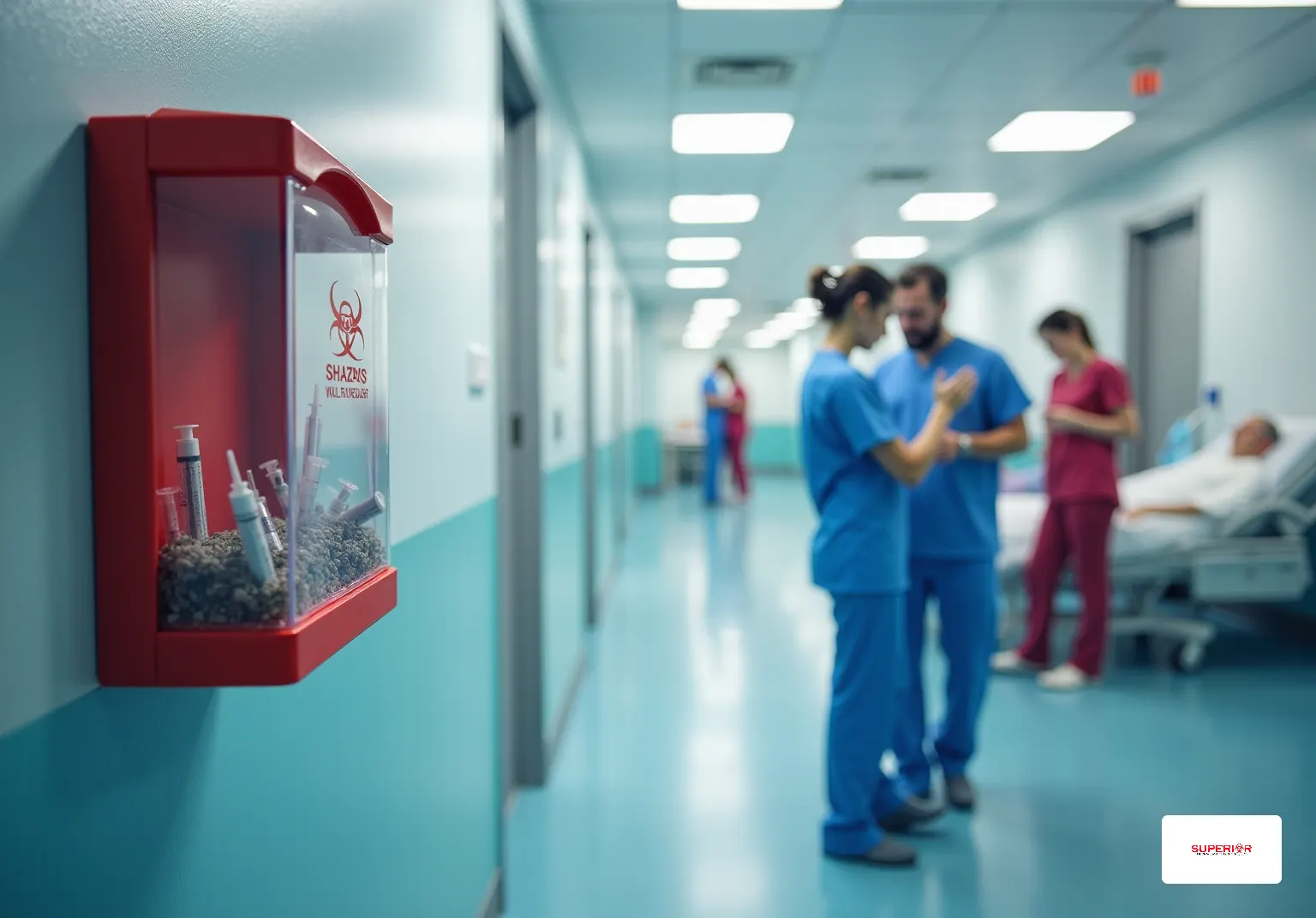 Best Practices for Using Wall Sharps Containers in Healthcare