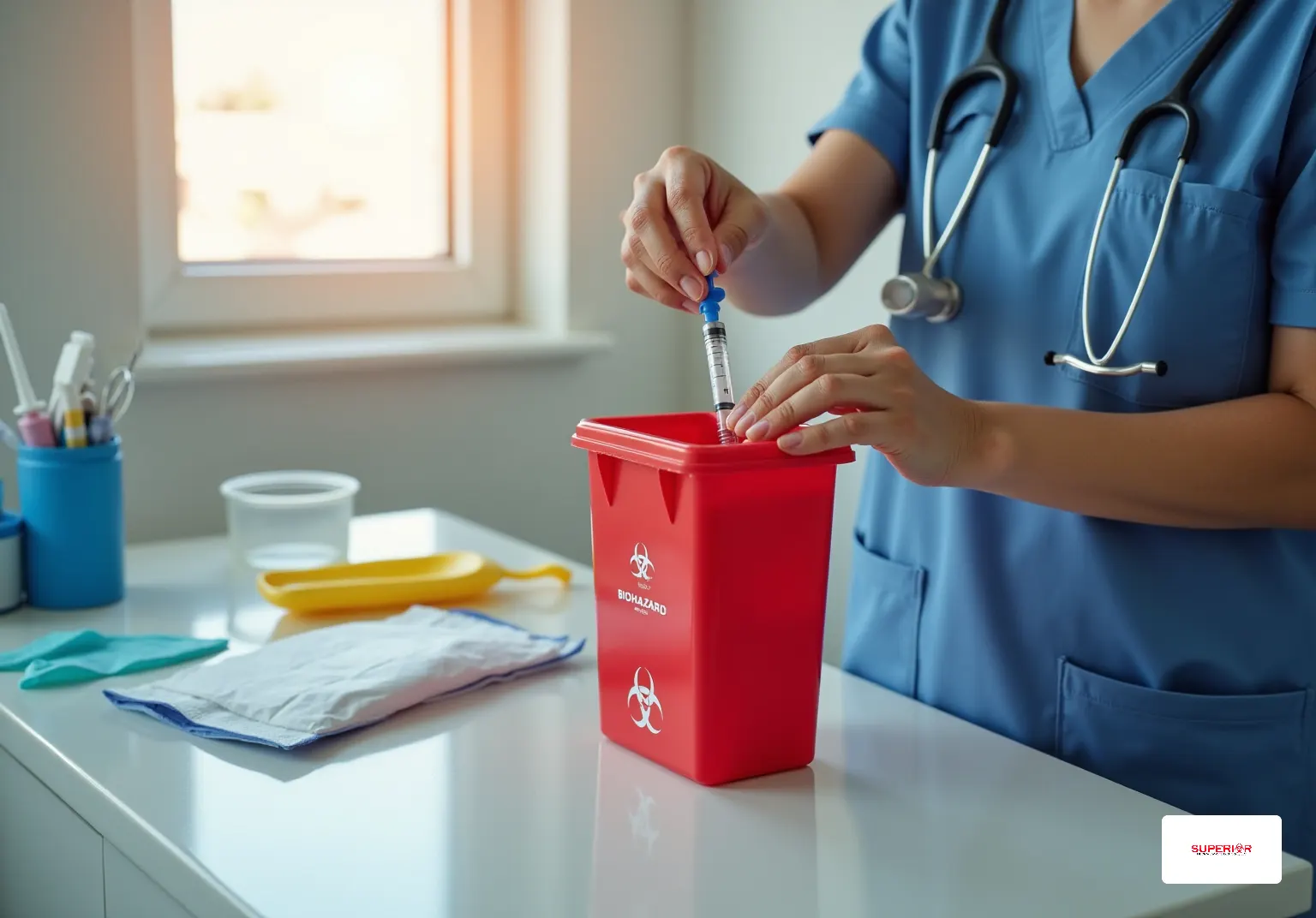 Choosing the Right Container for Safe Sharps Disposal