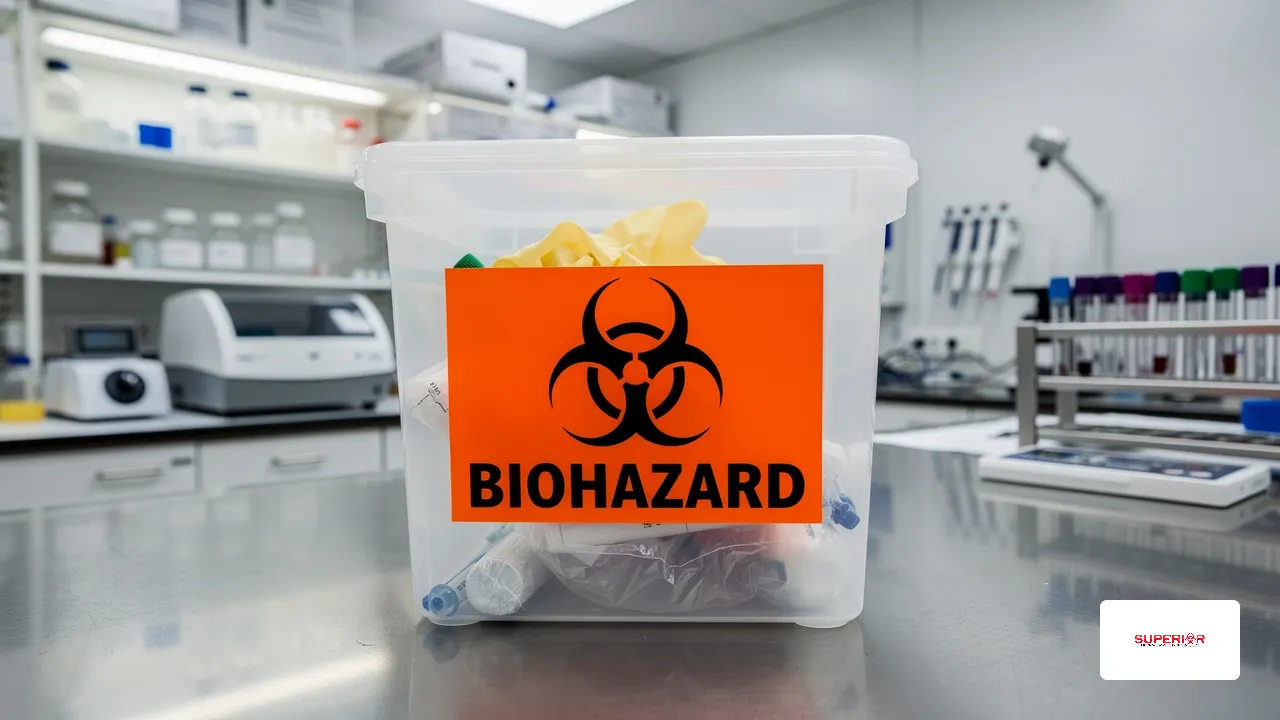 Master Biohazard Labels OSHA Compliance for Healthcare Safety