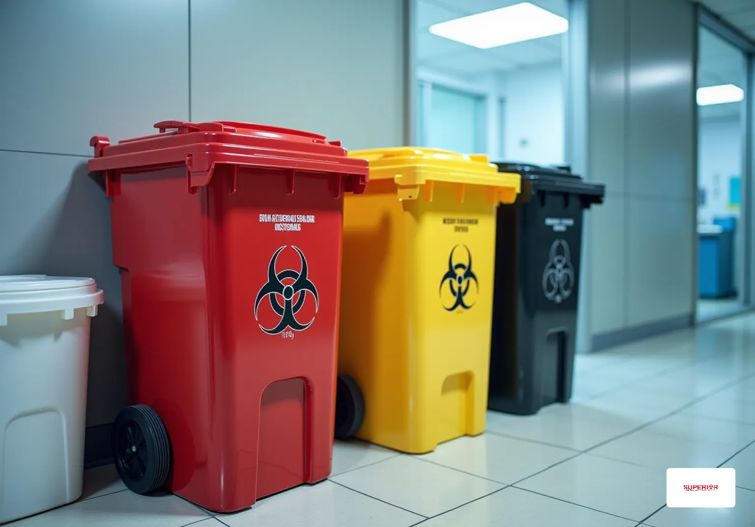 Master Color Code for Hazardous Material in Healthcare Safety