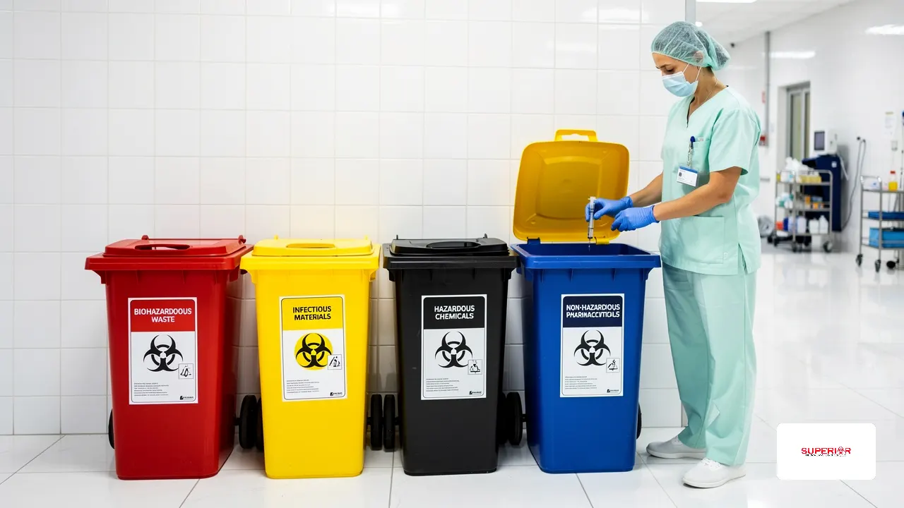 Master Hazardous Waste Color Codes for Compliance and Safety