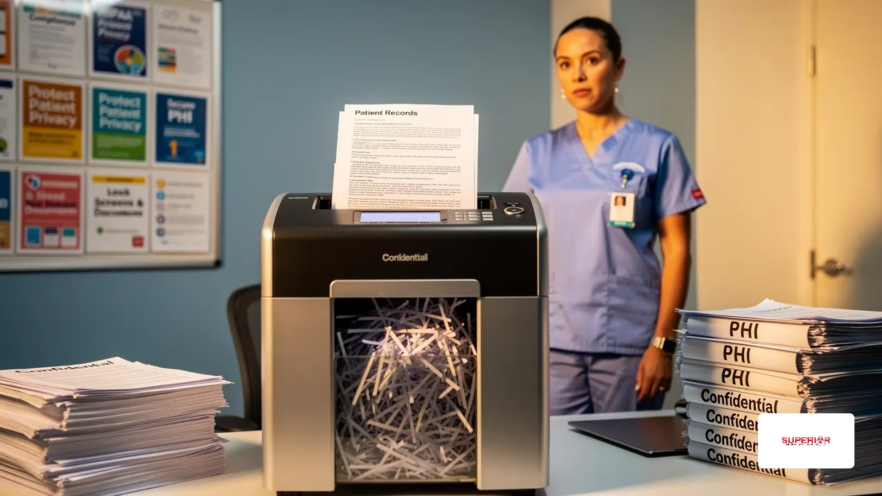 Master HIPAA Paper Shredding Requirements for Healthcare Compliance