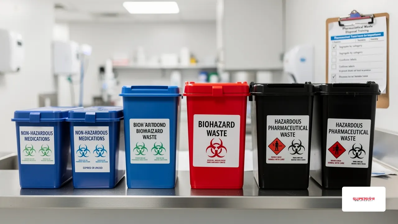 Master Pharmaceutical Waste Color Coding for Effective Management