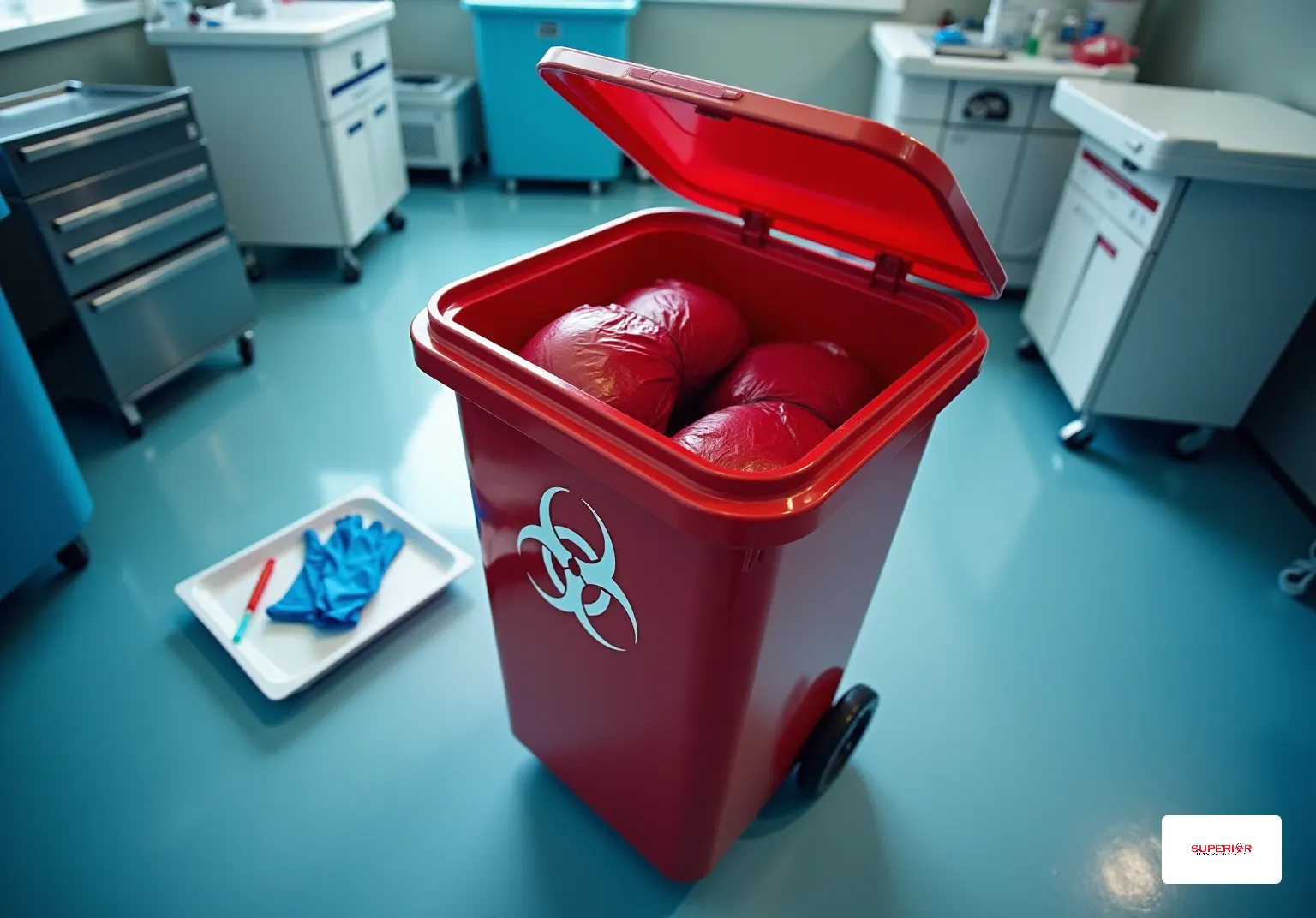 Master Red Biohazard Bins: Essential Steps for Healthcare Admins