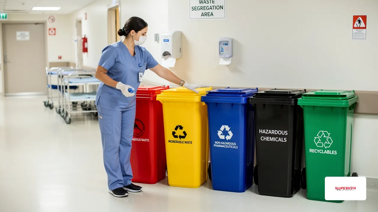 Master the Standard Color Code for Waste Segregation in Healthcare