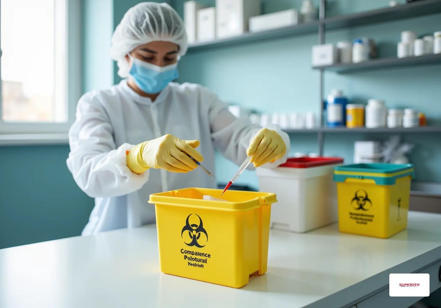 Master Toxic Waste Container Management in Healthcare Facilities
