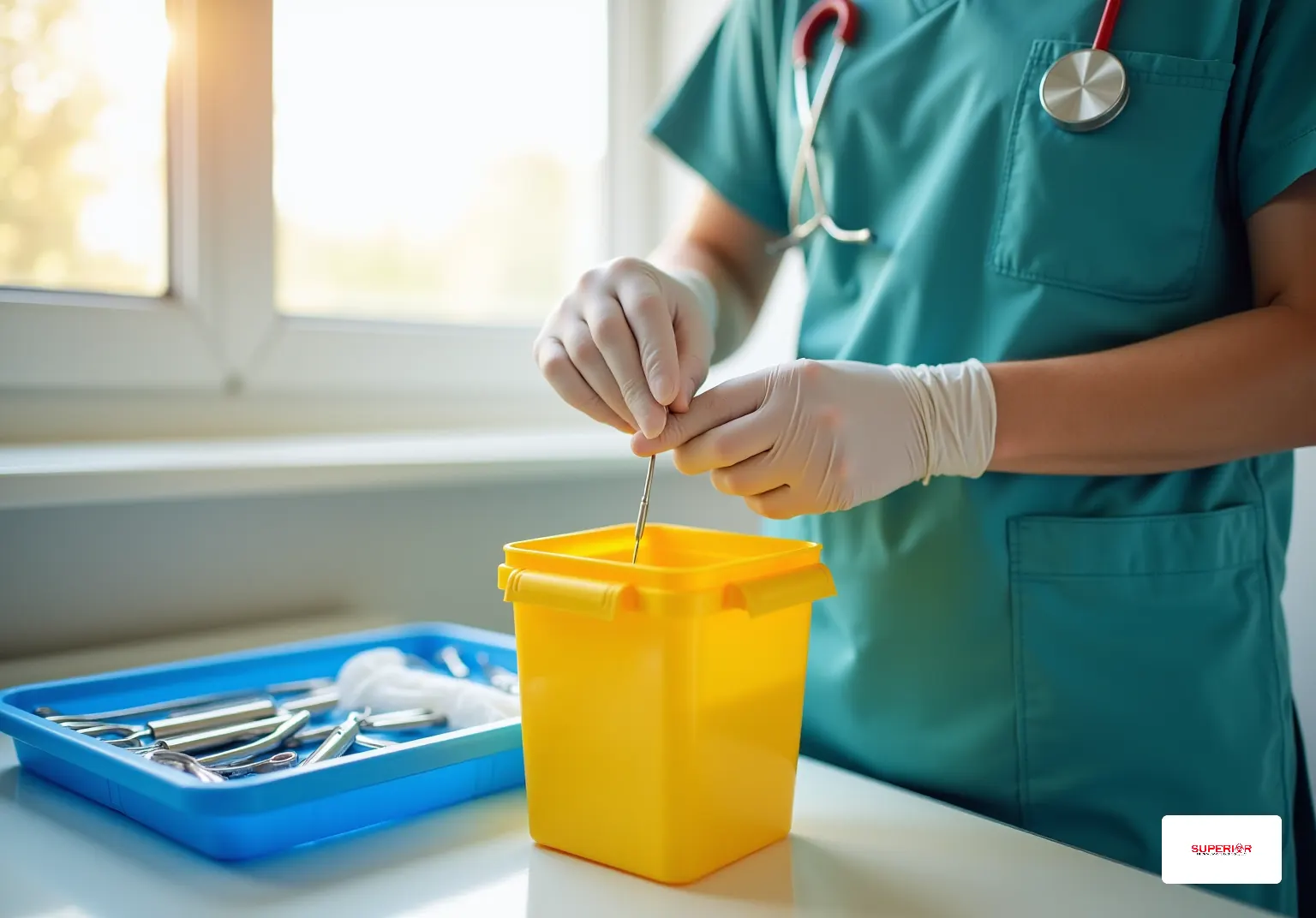 Most Needlestick Injuries Occur When Handling Sharps Improperly