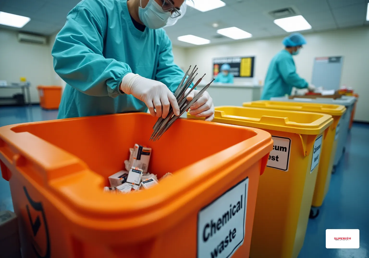 Understanding Sources of Hazardous Waste in Healthcare Facilities