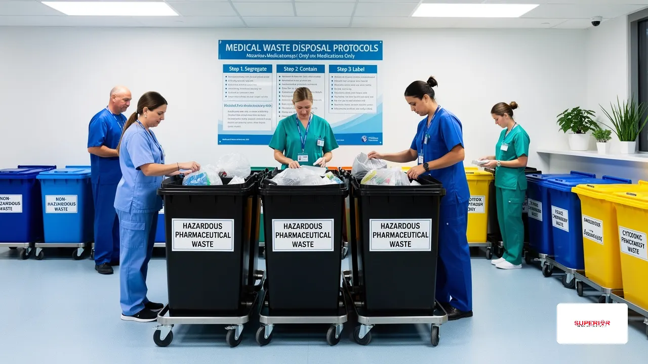 What Color Container Does Hazardous Pharmaceutical Waste Belong In?
