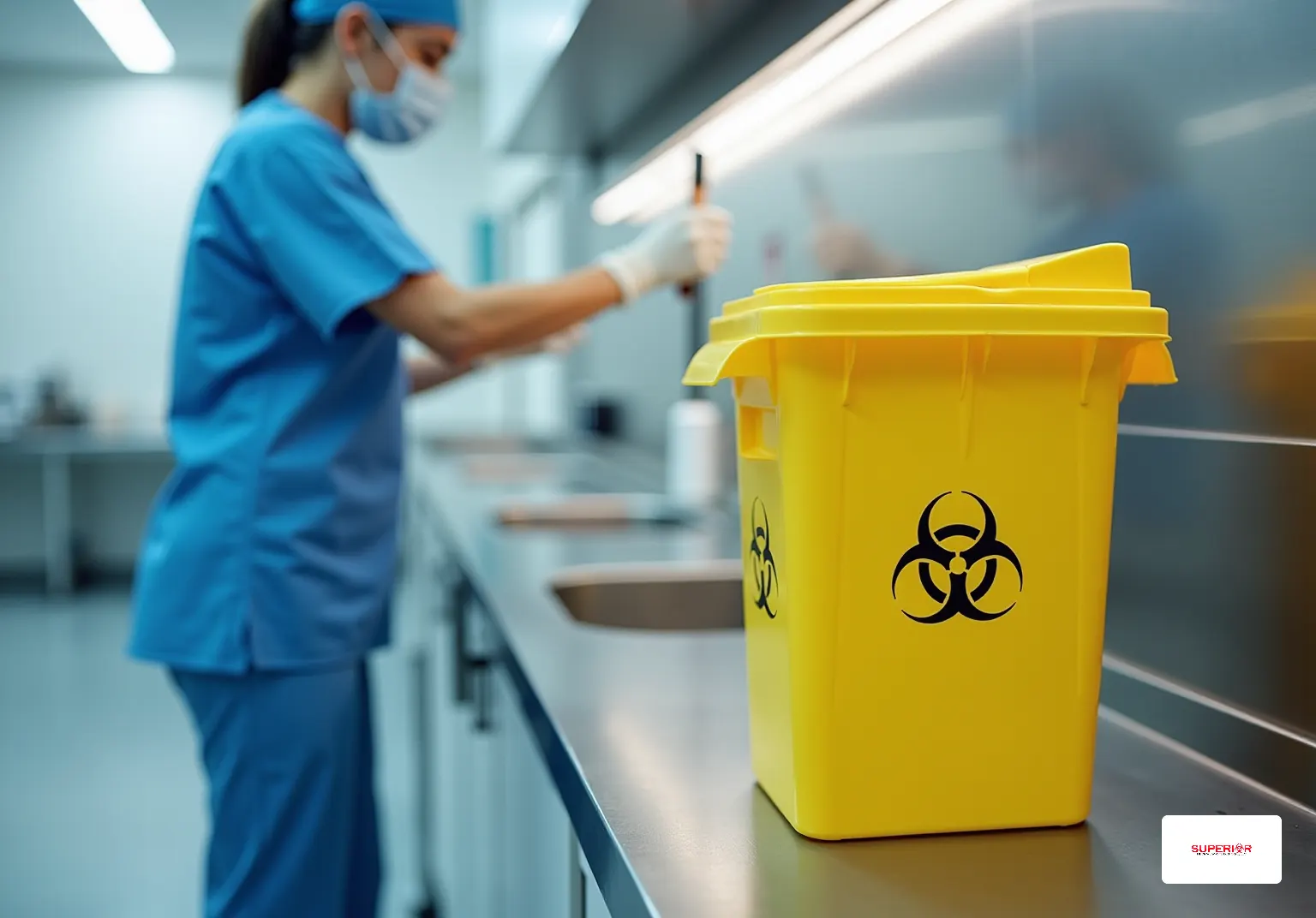 What Is a Sharps Container Used For in Medical Waste Management?