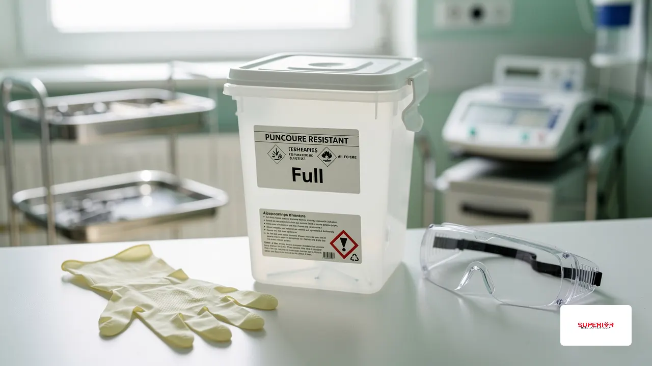 When Is a Sharps Container Considered Full? Key Signs and Safe Disposal