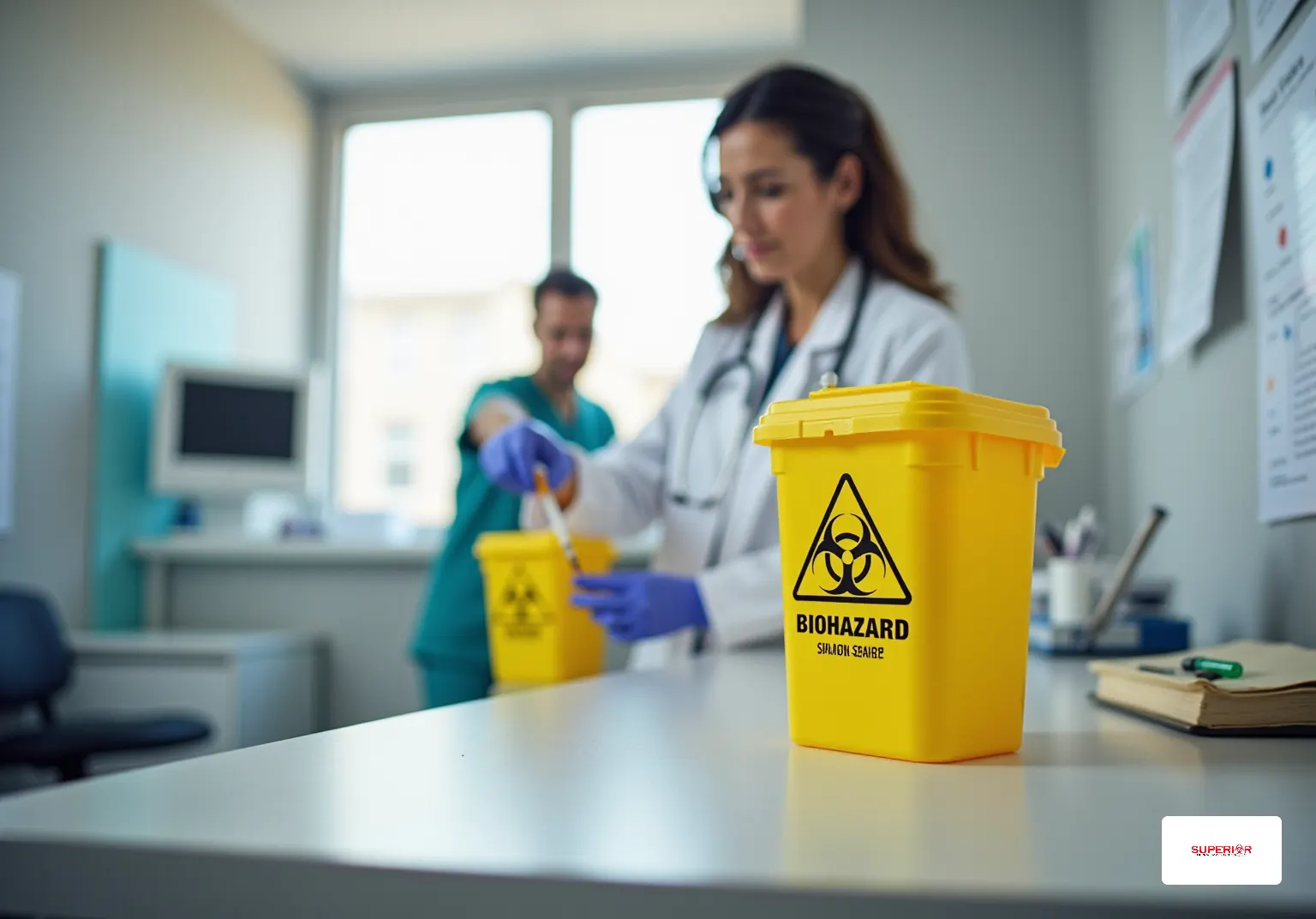 Why 1-Gallon Sharps Containers Are Essential for Healthcare Safety